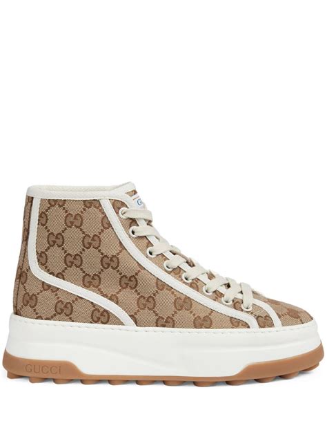 gucci miro soft gg supreme high top sneake|gucci ace sneakers women.